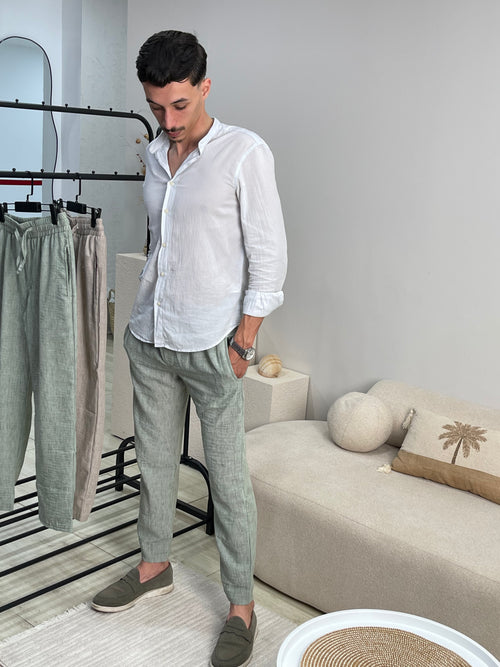 Pantalon 100%lin