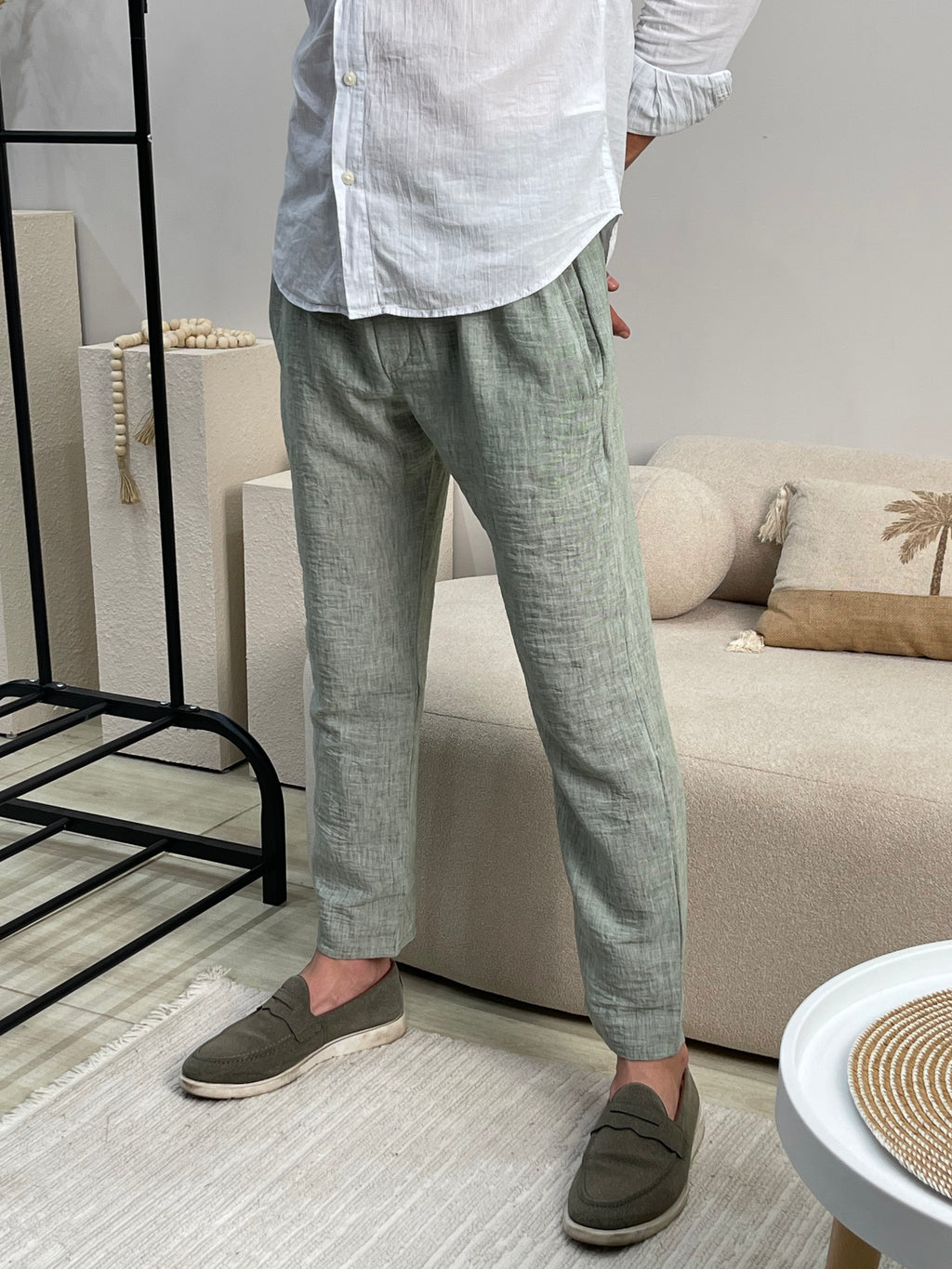 Pantalon 100%lin