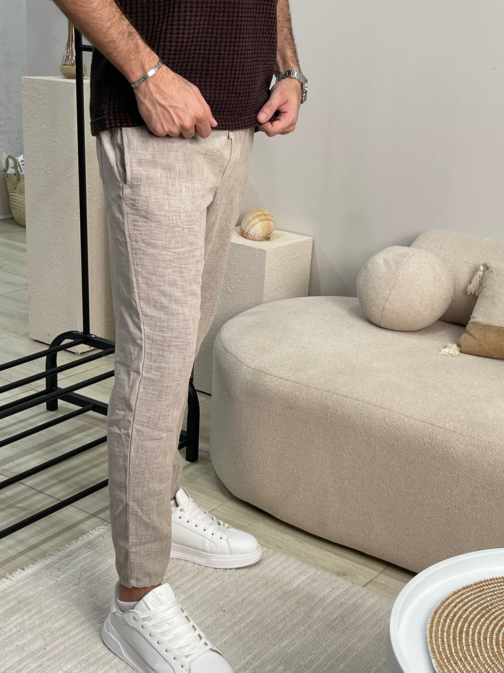 Pantalon 100%lin