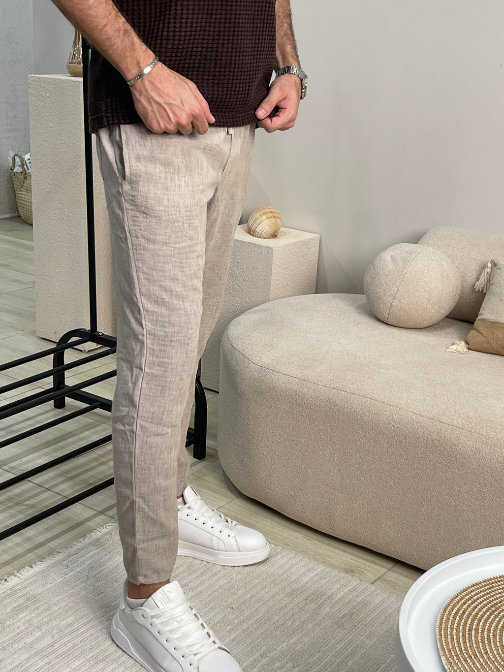 Pantalon 100%lin