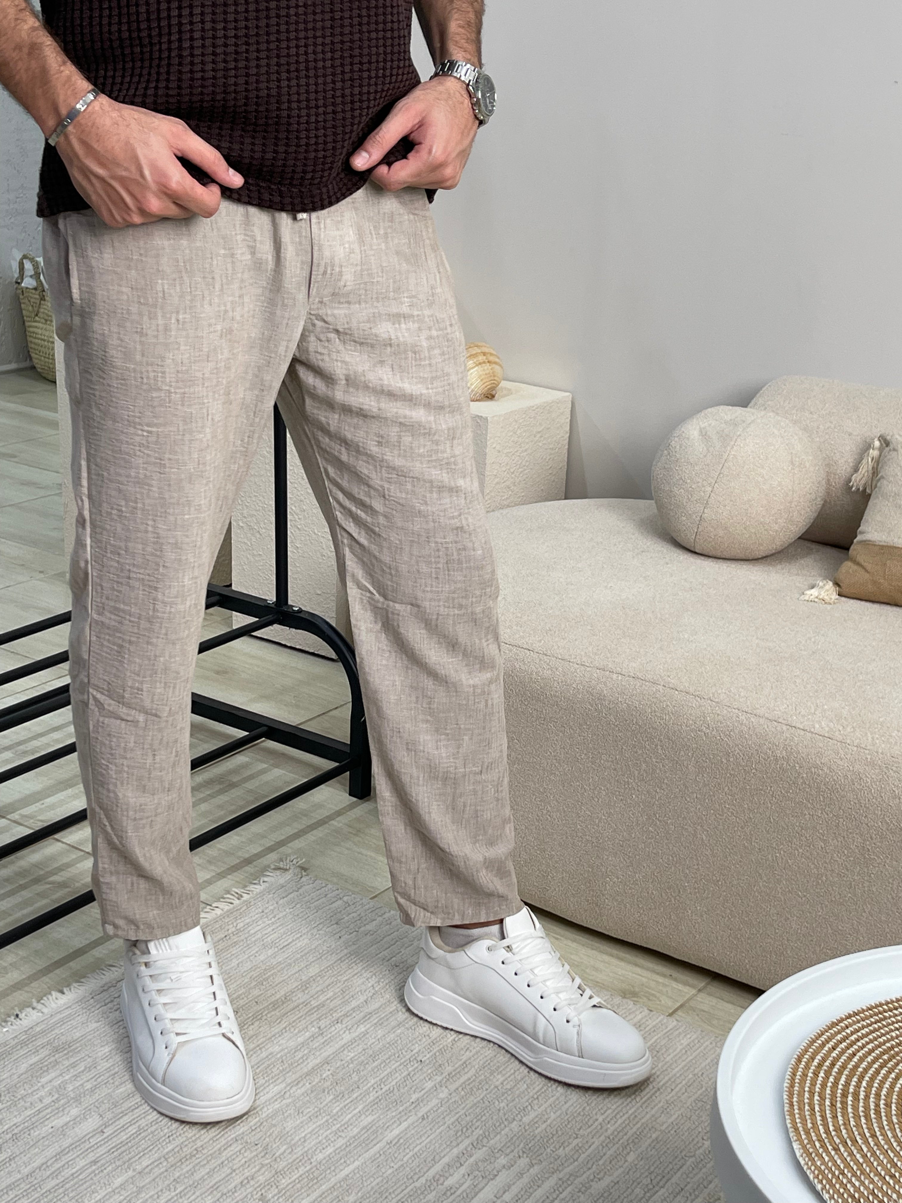 Pantalon 100%lin
